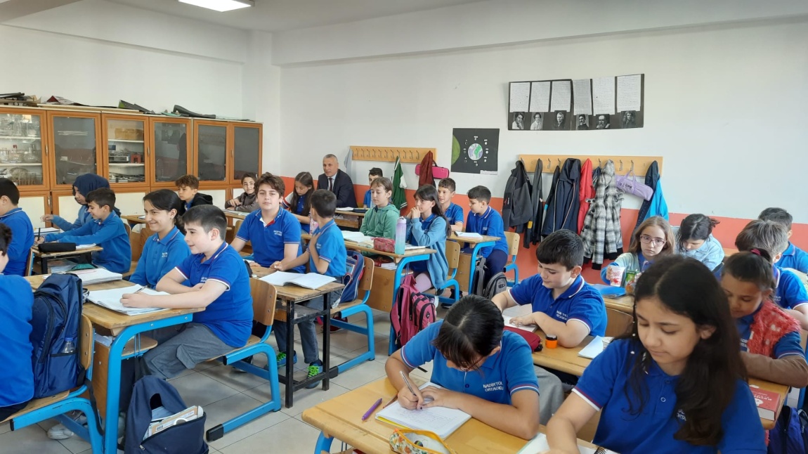Burhaniye İlçe Milli Eğitim Müdürü Bora ZİHNİ'nin Okulumuzu Ziyareti